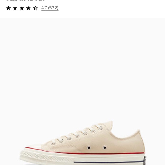 Converse Chuck 70 Canva NEW size 8W/ 6M - Picture 3 of 4